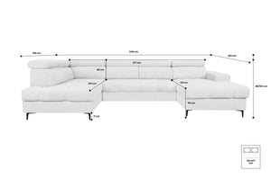 ASTI U - sovesofa - Sengero