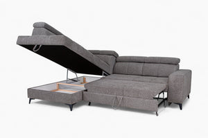 Hjørnesofa SAHARA - Glow 05 - Venstrevendt