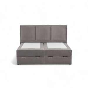 Kontinentalseng med oppbevaring 180x200 VIKTORIA - med 7 cm overmadrass