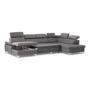 U-sovesofa SATIRA - Gomez 10 - Høyrevendt