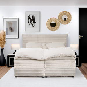 Kontinentalseng PAULA med toppmadrass