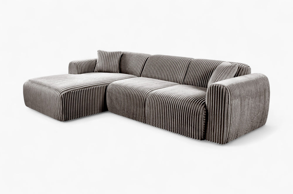 Sofa med sjeselong TAMARA - Velo 13