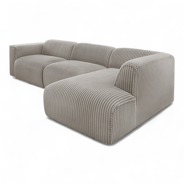 Sofa med sjeselong MADEA - Velo 08