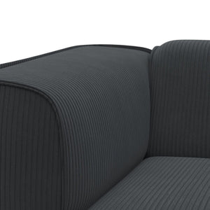 Sofa med sjeselong MADEA - Poso 34