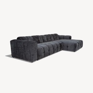 CLOUD sofa med sjeselong - Sengero