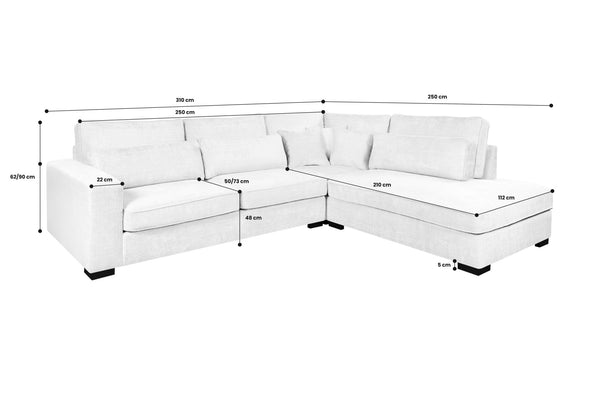 COAST hjørnesofa - Sengero