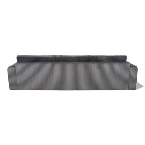 Sofa med sjeselong PERLA - Velo 13