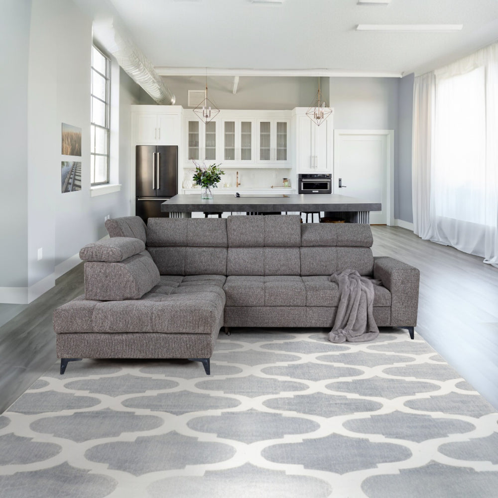 Hjørnesofa SAHARA - Glow 05 - Venstrevendt