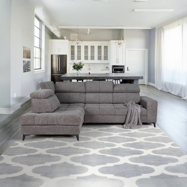 Hjørnesofa SAHARA - Glow 05 - Venstrevendt