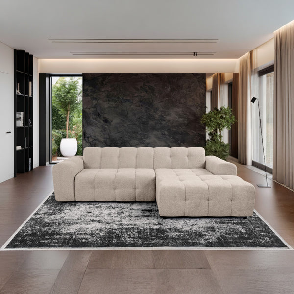 Sofa med sjeselong JUNO - Egon 26