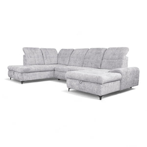 U-sovesofa BELLA - Coral 70 - Venstrevendt