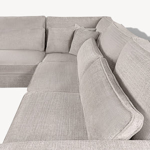 Coast - Venstrevendt hjørnesofa grå chenille