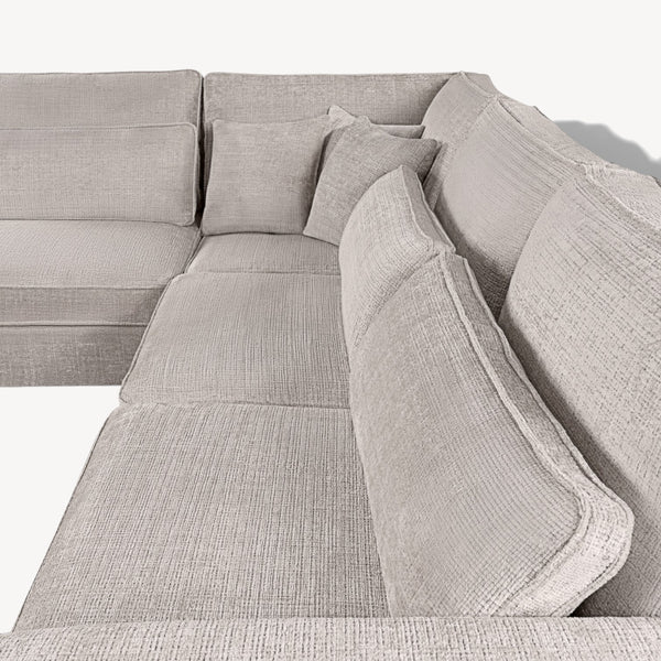Coast - Venstrevendt hjørnesofa grå chenille