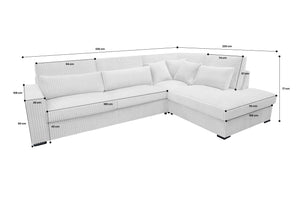 Hjørnesofa MEDERNA - Velo 30