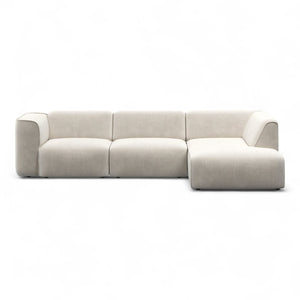 Sofa med sjeselong MADEA - Poso 100 - Høyrevendt