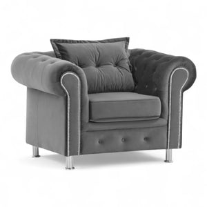 Sofagruppe chesterfield SANTIAGO - Anthrazit