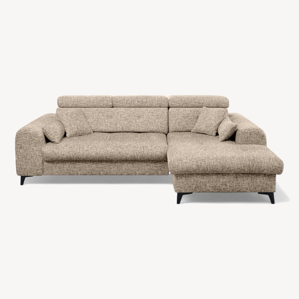 ELETRA sofa med sjeselong - Sengero