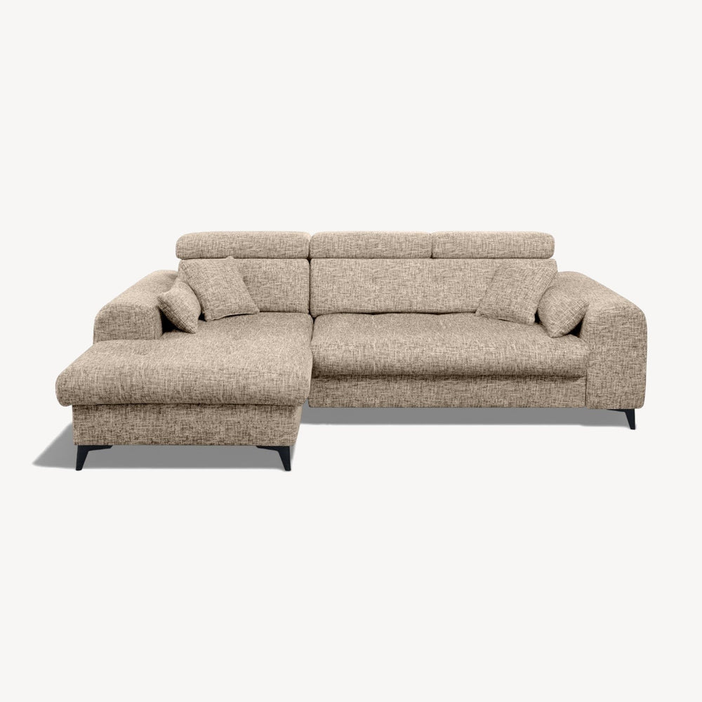 ELETRA sofa med sjeselong - Sengero