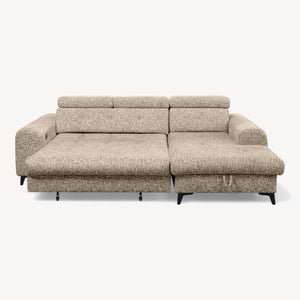 ELETRA sofa med sjeselong - Sengero