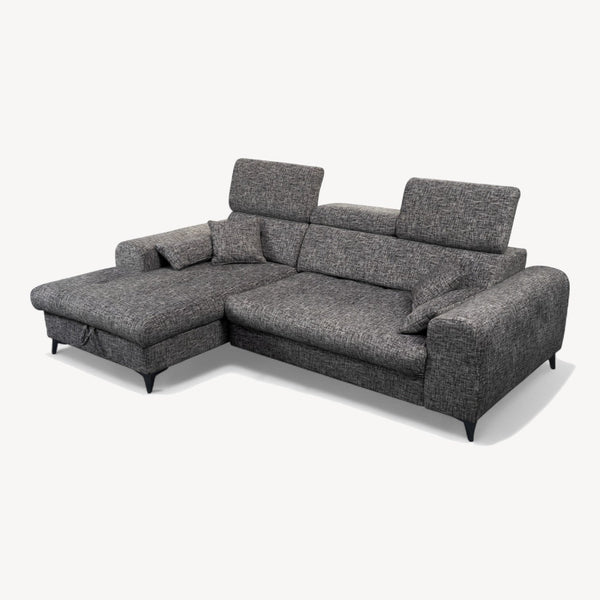 ELETRA sofa med sjeselong - Sengero