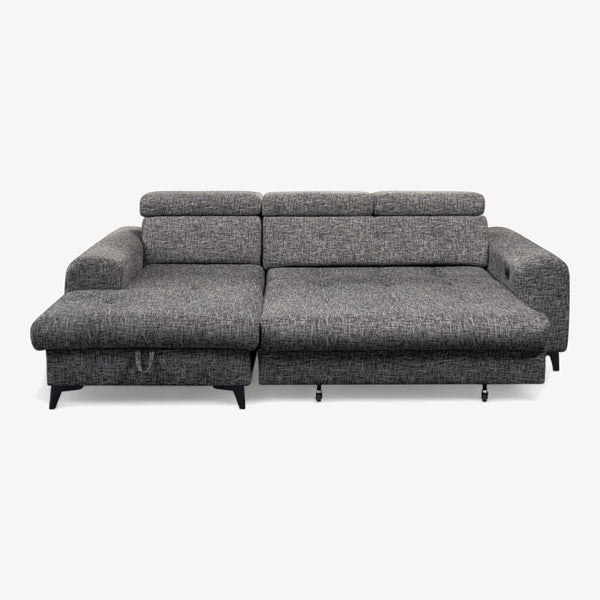 ELETRA sofa med sjeselong - Sengero
