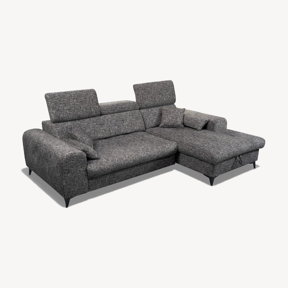 ELETRA sofa med sjeselong - Sengero