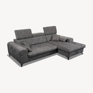 ELETRA sofa med sjeselong - Sengero
