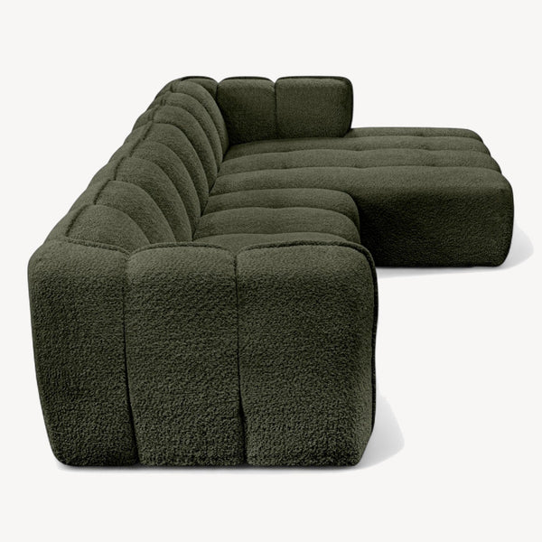 ELLA sofa med sjeselong - Sengero