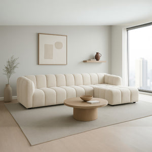 Sofa med sjeselong ELLA - Egon 26