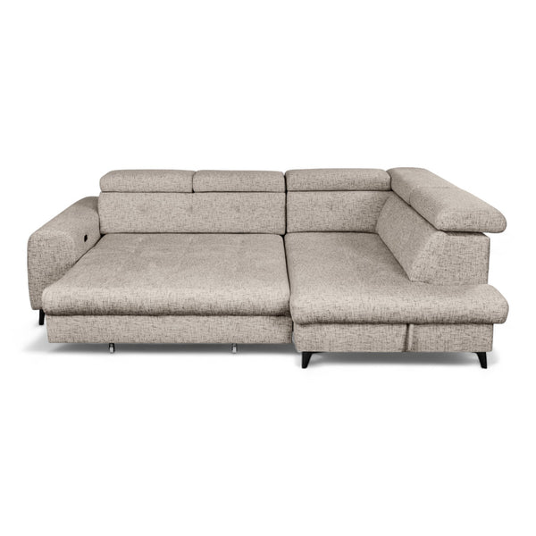 Hjørnesofa ELETRA med elektrisk skyvedel - Imo 10