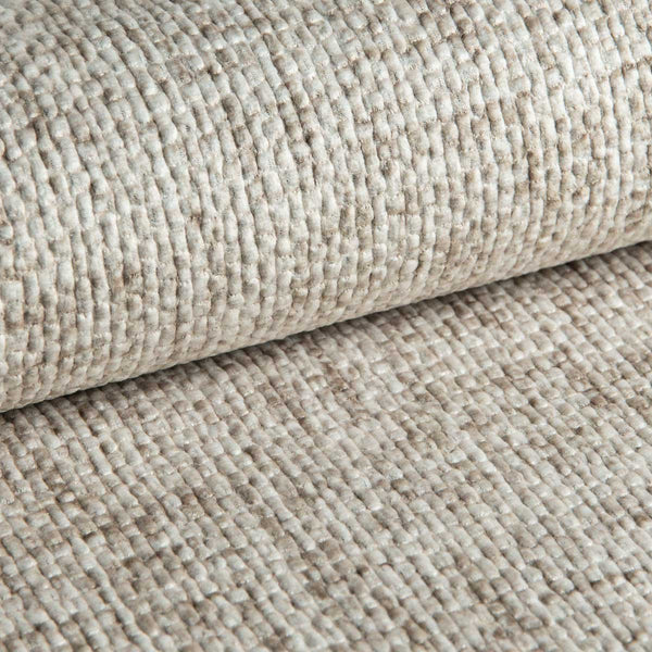 Hjørnesofa ELETRA med elektrisk skyvedel beige stoff - Sengero