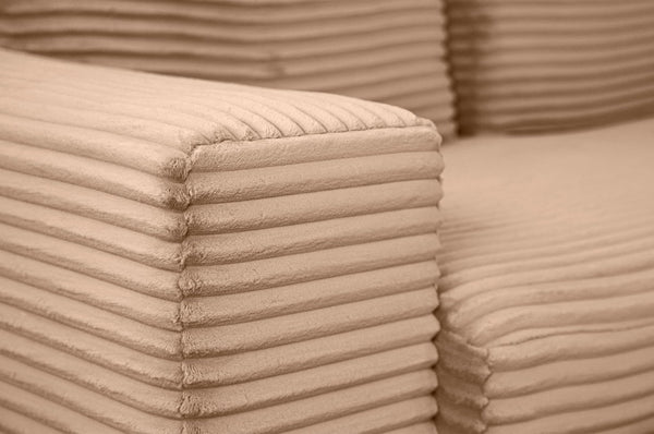 Hjørnesofa NOX kordfløyel beige - Sengero
