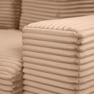 Hjørnesofa NOX kordfløyel beige - Sengero