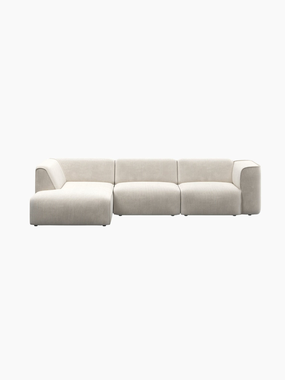 Hjørnesofa med sjeselong MADEA