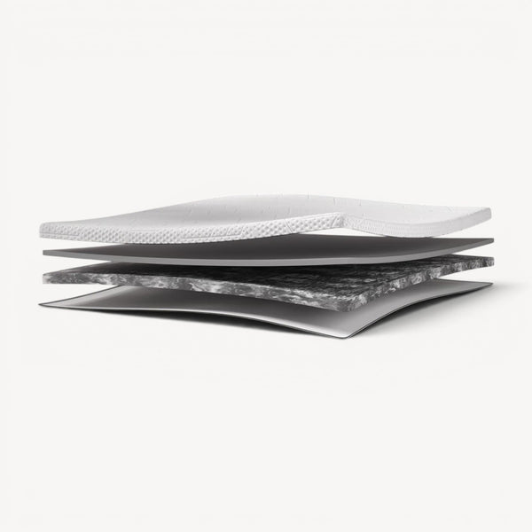 Overmadrass 90x200 - Emma® Diamond - 9 cm tykk - Sengero