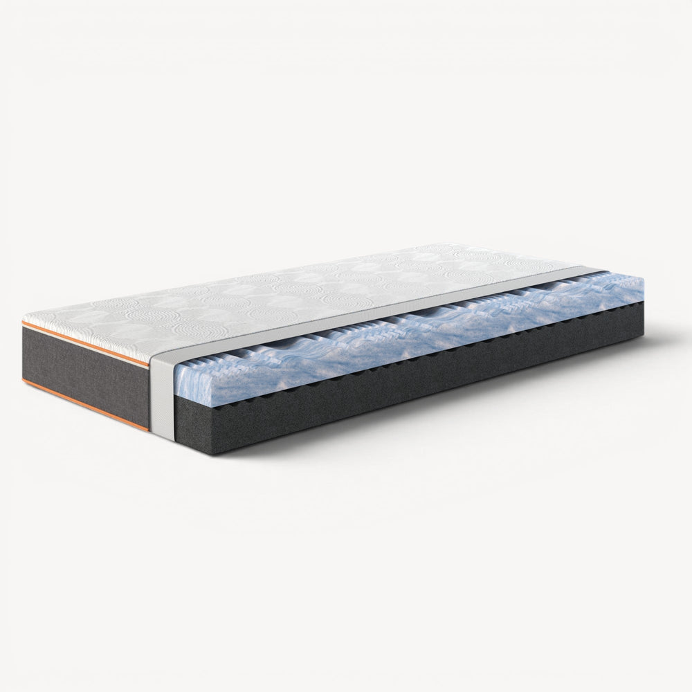 Skummadrass 180x200 Boss Duo - 2 fastheter i en - 25 cm høyde - Sengero