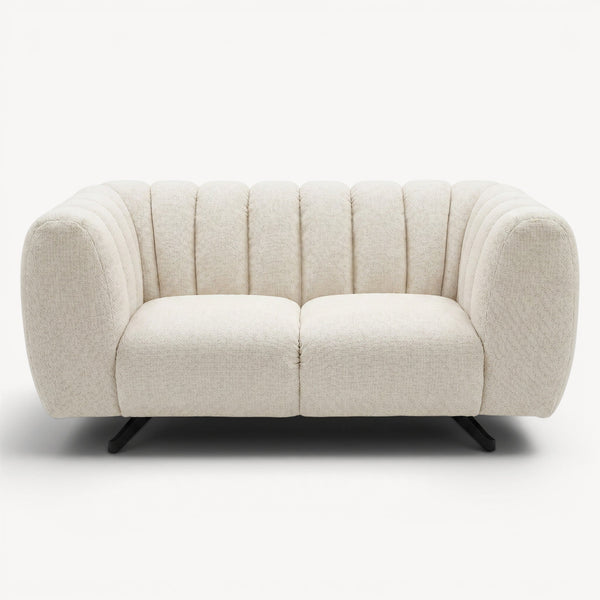 Sofagruppe grå stoff – 3 - seter & 2 - seter - Sengero