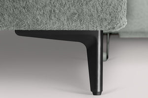 U - sovesofa ASTI lysegrå boucle - Sengero