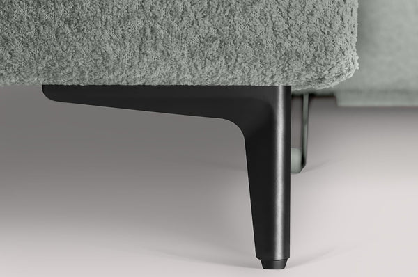 U - sovesofa ASTI lysegrå boucle - Sengero
