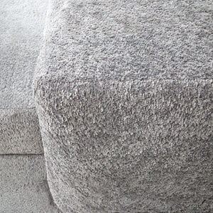 U - sovesofa CASCADA grå boucle - Sengero