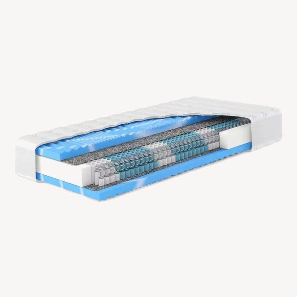 Vendbar madrass Gelstar - 20 cm høyde - Medium/Hard - Sengero